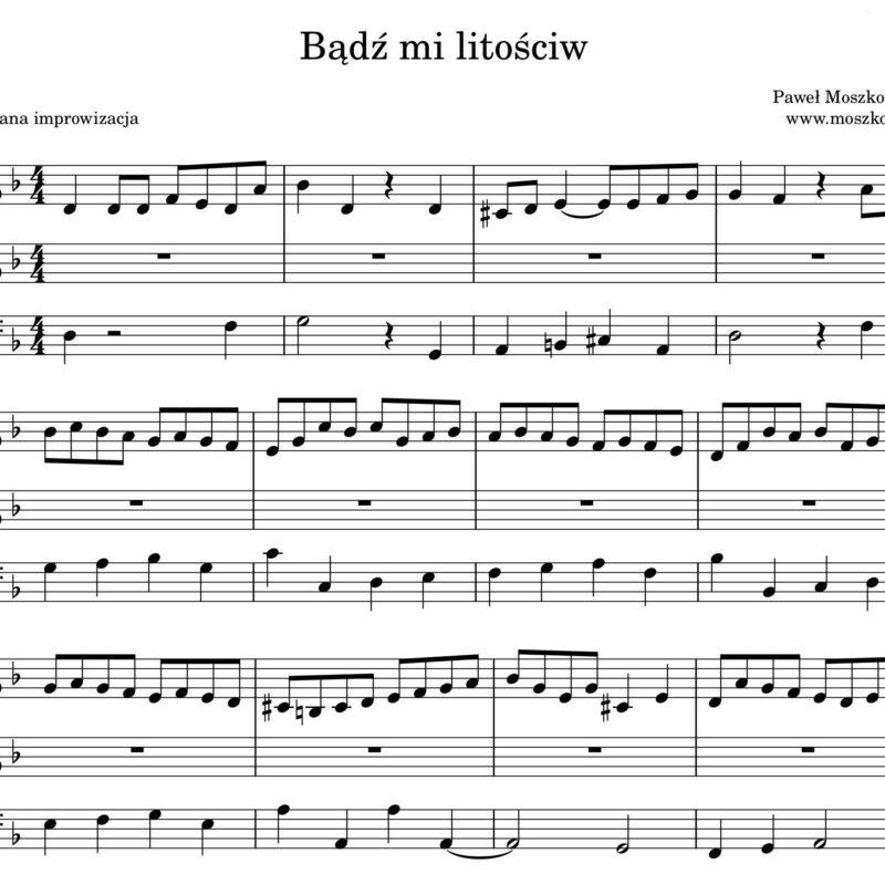 Trio barokowe "Bądź mi litościw"